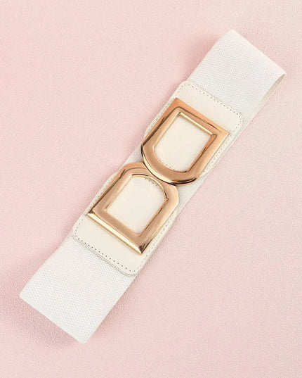 Double D Buckle PU Belt - ShopEasier