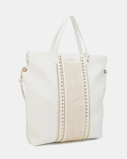 Bolso tote grande con tachuelas de Nicole Lee USA