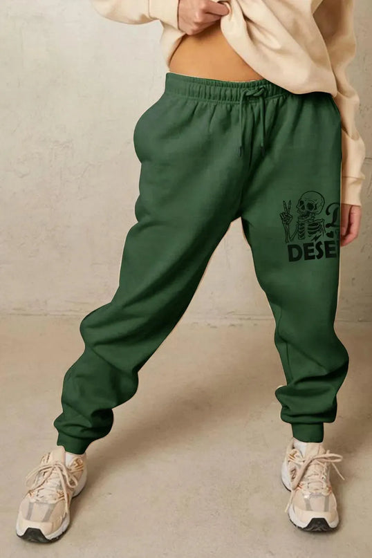 Deserve the Day Graphic Jogger Pants