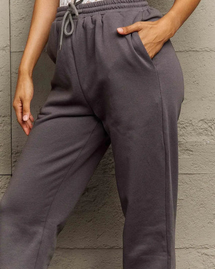 Cozy Comfort Full Length Drawstring Sweatpants