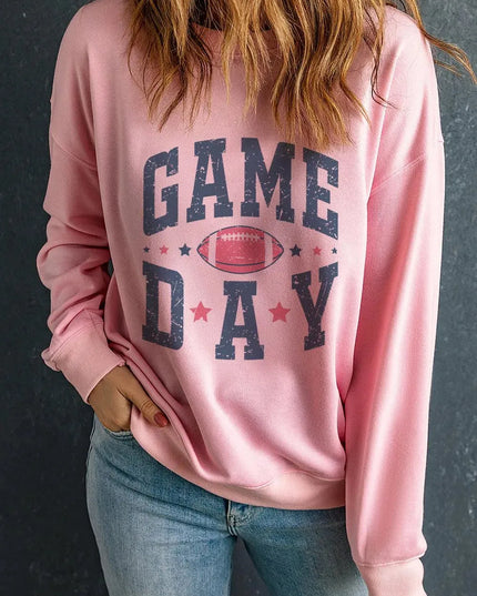 GAME DAY Classic Fit Long Sleeve Sweatshirt