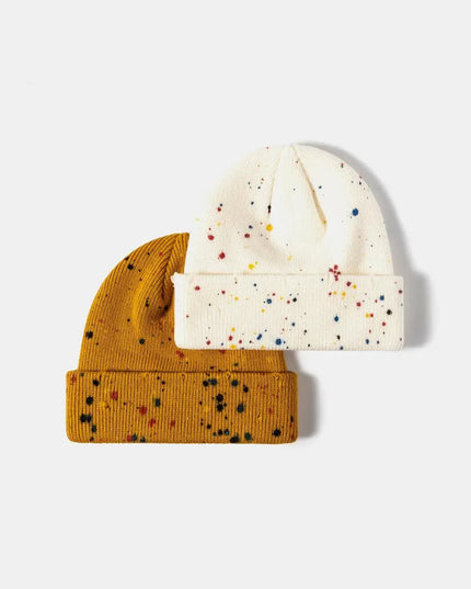 Confetti Rib-Knit Cuff Beanie - ShopEasier