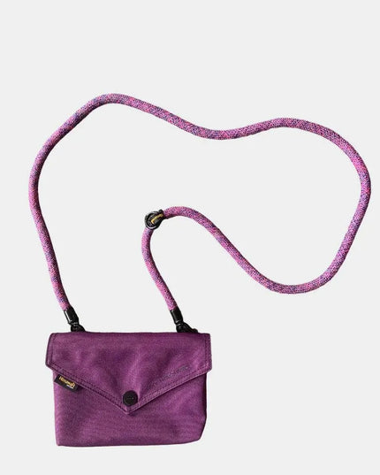 Himawari Solid Color Envelope Shape Crossbody Bag with Removable Strap - ShopEasier